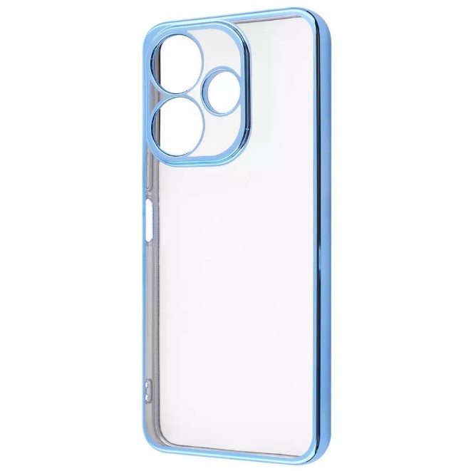 Чохол Metal Color для Xiaomi Redmi 13 4G / Poco M6 4G / Note 13R (aquamarine)-0