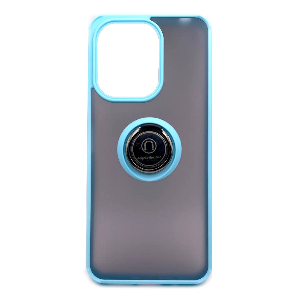 Накладка Totu Gingle Ring для Xiaomi Redmi Note 13 Pro 4G/Poco M6 Pro 4G бірюзова-0