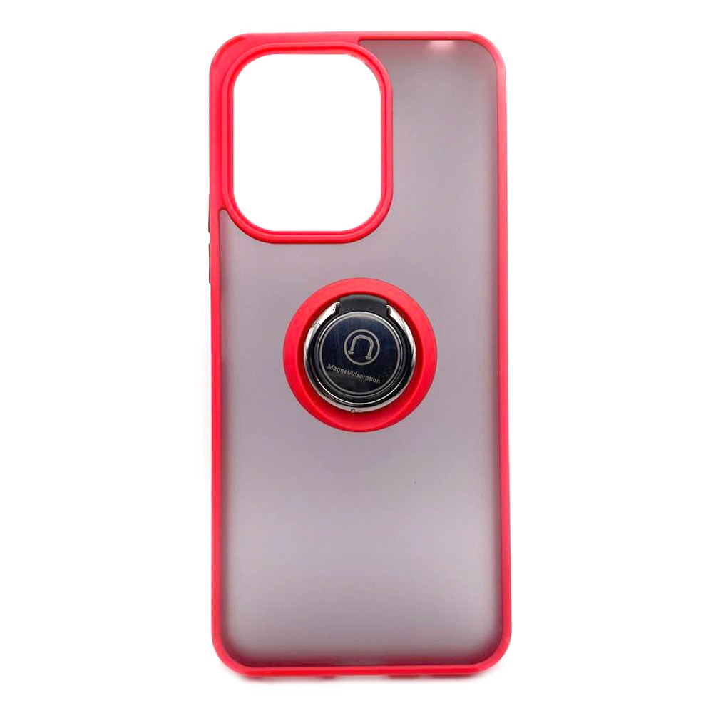 Накладка Totu Gingle Ring для Xiaomi Redmi 13 4G/Note 13R червона-0