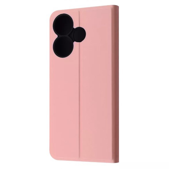 Книжка Flap Case для Xiaomi Redmi 13  4G/Poco M6 4G/Note 13R (pink sand)-1