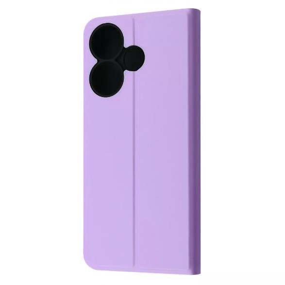 Книжка Flap Case для Xiaomi Redmi 13  4G/Poco M6 4G/Note 13R (light purple)-1