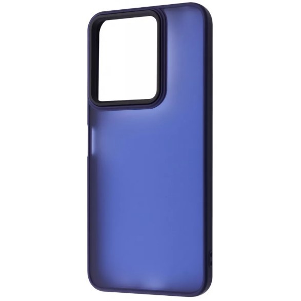 Накладка FIBRA Metallic Matte для Xiaomi Redmi 13 4G/ Poco M6 4G (Blue)-0