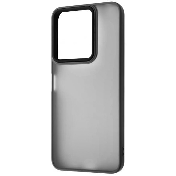 Накладка FIBRA Metallic Matte для Xiaomi Redmi 13 4G/ Poco M6 4G (Black)-0