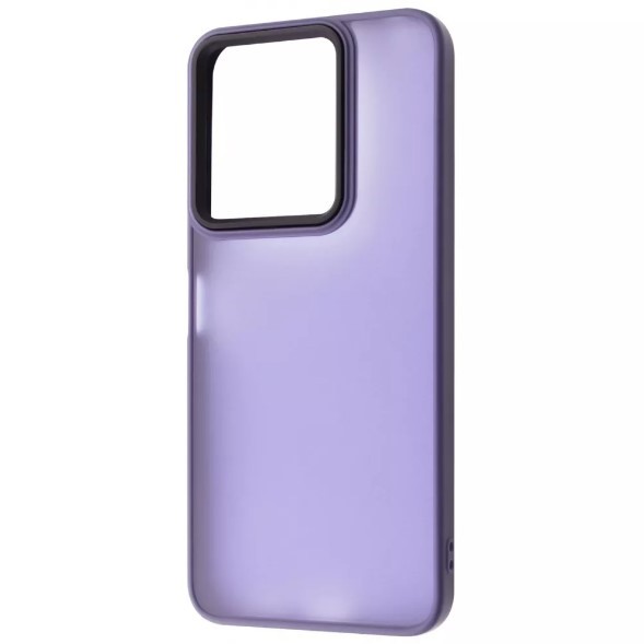 Накладка FIBRA Metallic Matte для Xiaomi Redmi 13 4G/ Poco M6 4G (Light purple)-0
