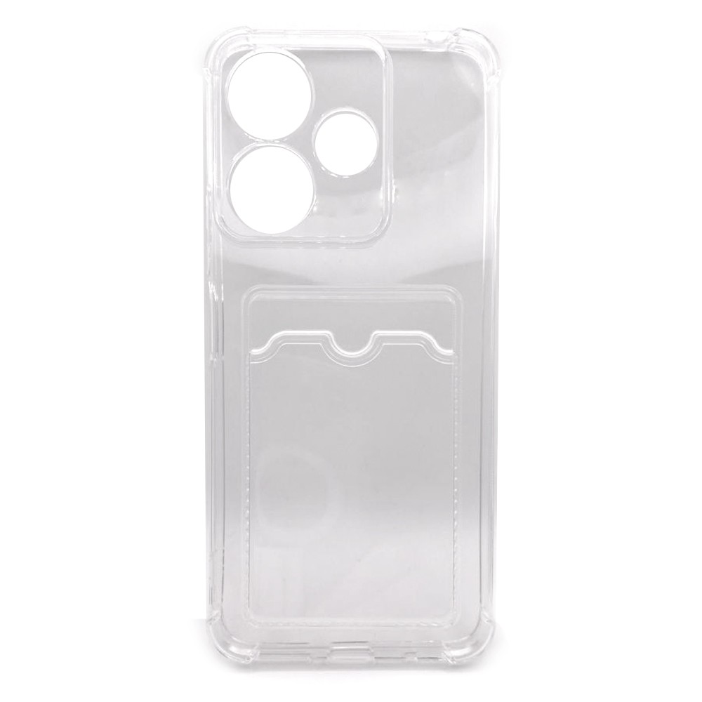 Накладка WXD Space Card Pocket для Xiaomi Redmi 13 (силікон)-0