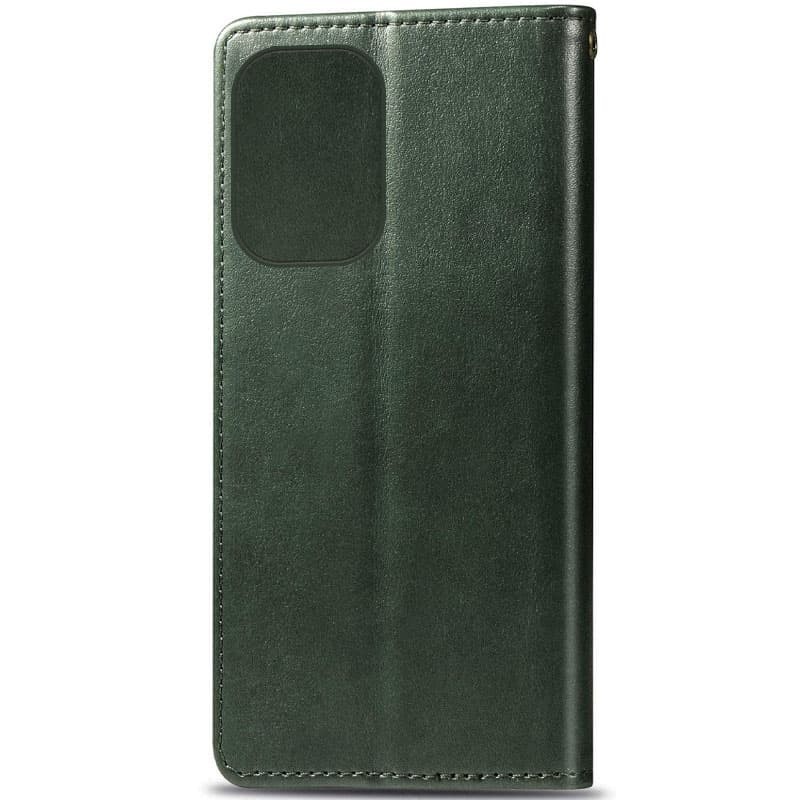 Книжка Getman Gallant для Xiaomi Redmi 13 4G/Poco M6 4G зелена-1