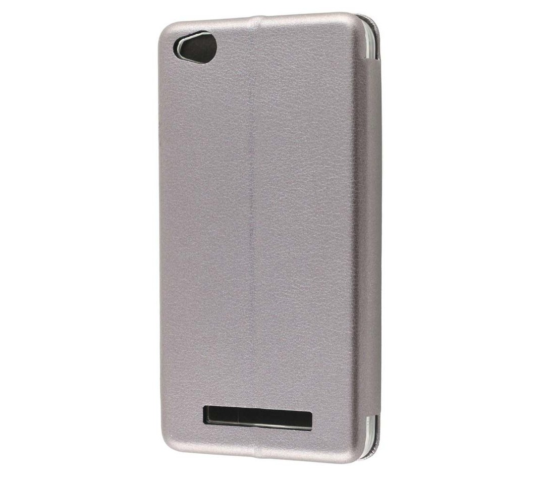 Книжка Premium для Xiaomi Redmi 4A срібна-1