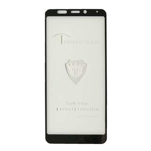 Захисне скло Full Glue для Xiaomi Redmi 5 black (повна проклейка)-0