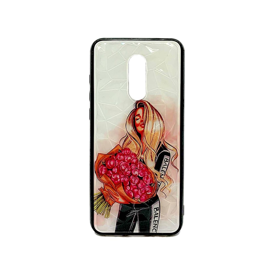 Накладка Ladies для Xiaomi  Redmi 5 Дівчина з трояндами-0