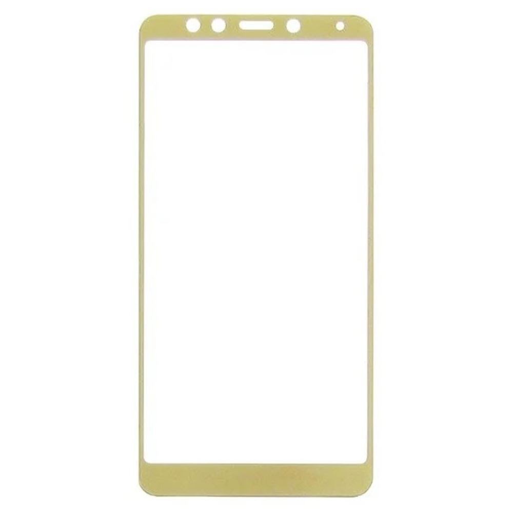 Захисне скло Silk Screen для Xiaomi Redmi 5 gold (поклейка рамкою)-0