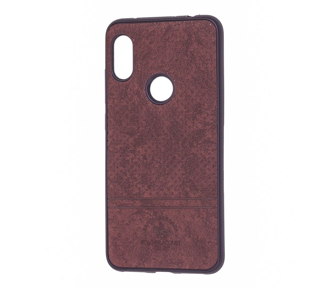 Чохол Santa Barbara velvet для Huawei P Smart (2019) POT-LX1 / Honor 10 Lite (HRY-LX1)  (Коричневий)-0