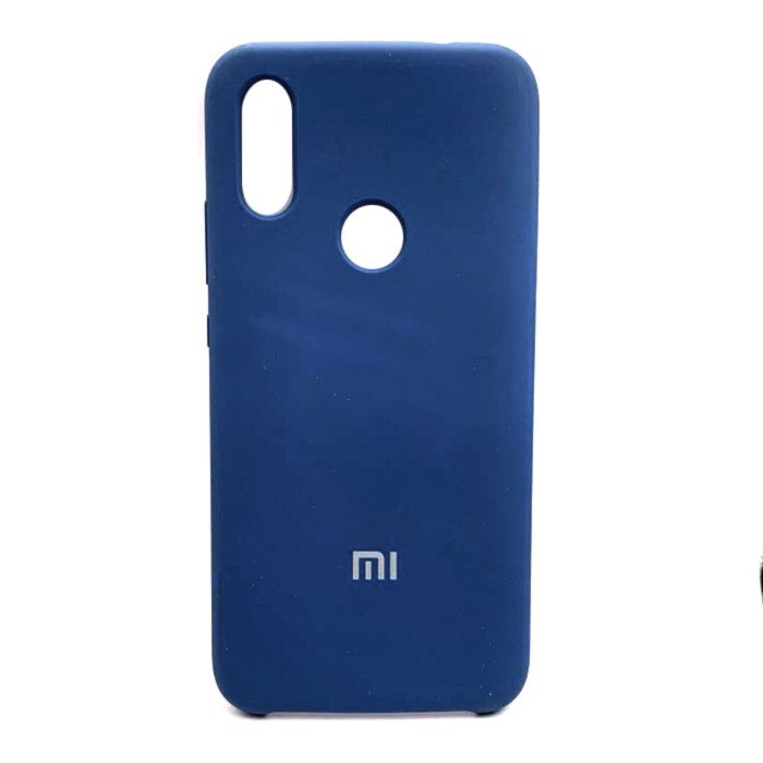 Silicone Case для Xiaomi Redmi 7 (Deep blue)-0