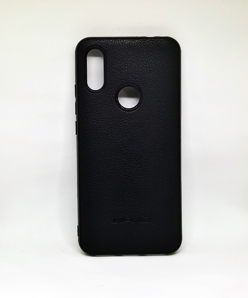 Накладка AMG для Xiaomi Redmi 7 чорна-0