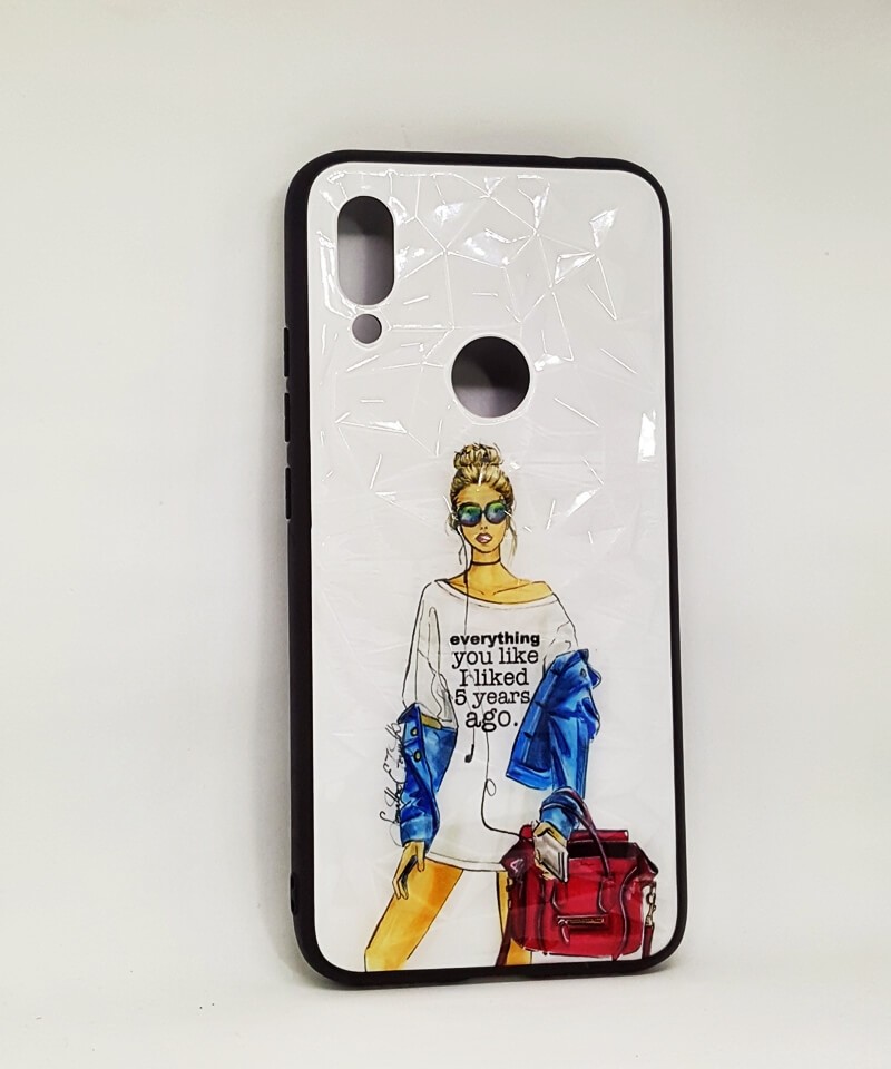 Накладка Ladies для Xiaomi Redmi 7 "Сумка"-0