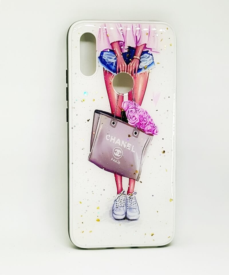 Накладка Mix Art для Honor 10i (HRY-LX1T)/20i Дівчина з сумкою-0