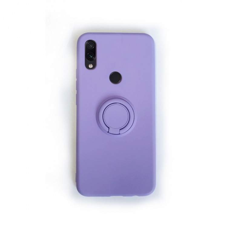 Накладка ColorRing з кільцем для Xiaomi Redmi Note 7 світло-фіолетовий-0