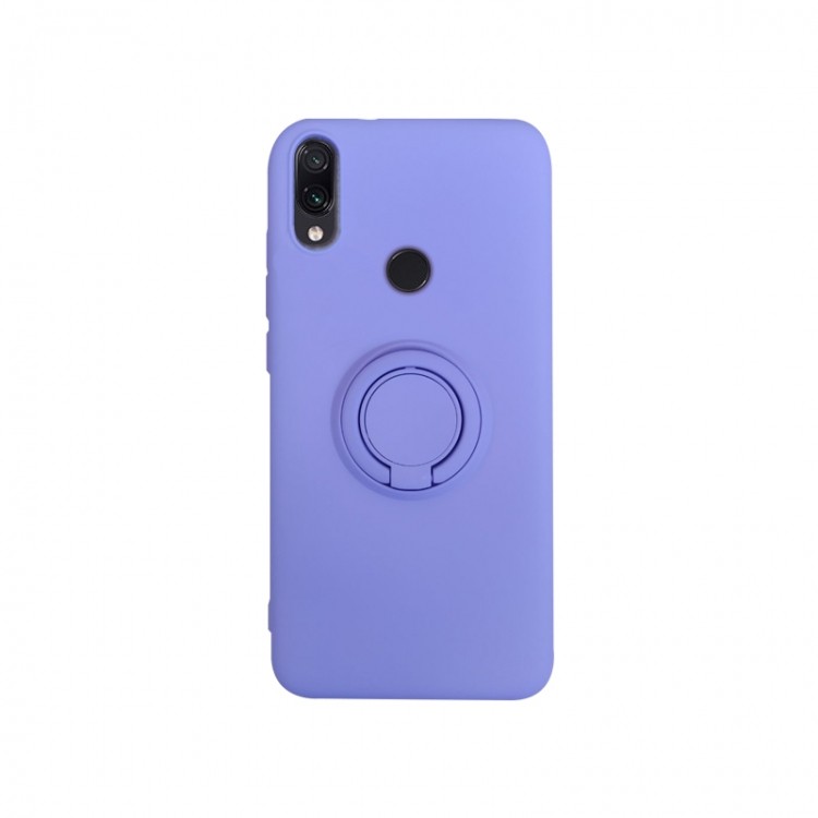 Накладка ColorRing з кільцем для Xiaomi Redmi Note 7 фіолетовий-0
