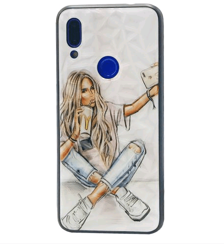 Накладка Ladies для Xiaomi Redmi 7 "Selfie"-0