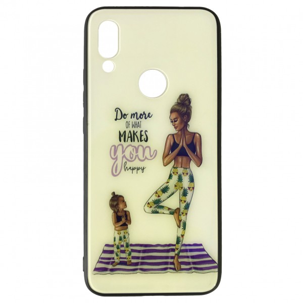 Чохол Girls Glass для Xiaomi Redmi 7 Do more of what makes-0