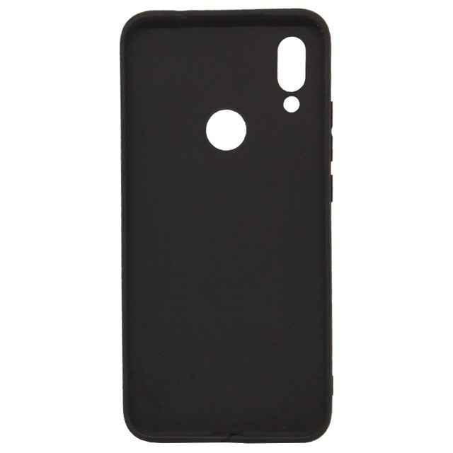 Накладка MAVIS для Xiaomi Redmi 7 шкіряна чорна-1