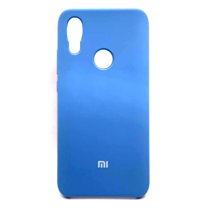 Silicone Case для Xiaomi Redmi 7 Denim blue-0