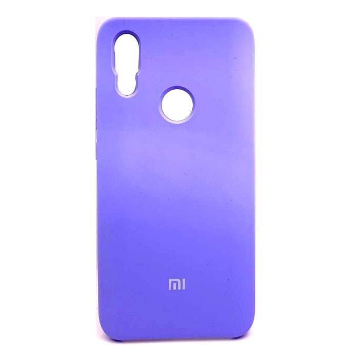 Silicone Case для Xiaomi Redmi 7 Light Purple-0