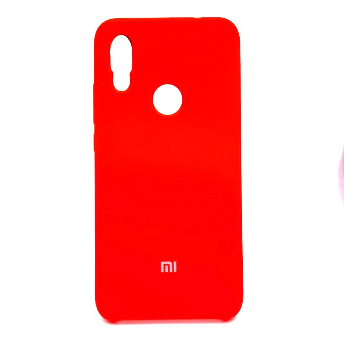 Silicone Case для Xiaomi Redmi 7 Red-0