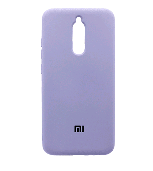 Накладка Silicone cover для Xiaomi Redmi K20 (Фіолетовий)-0