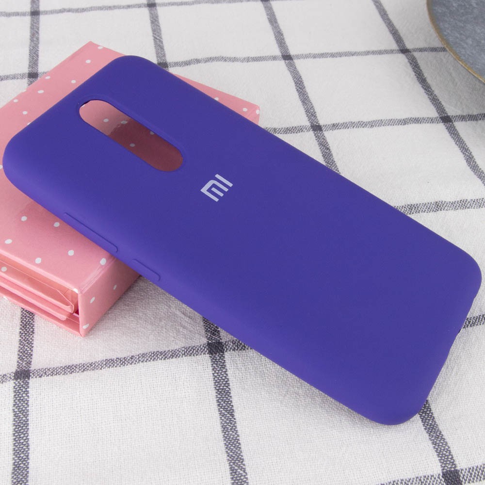 Silicone Cover Full Protective для Xiaomi Redmi 8 (purple)-1