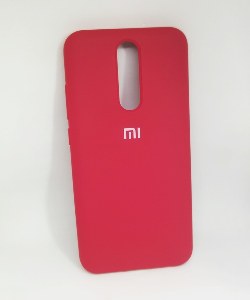 Silicone Cover Full Protective Xiaomi Redmi 8 (rose red)-0