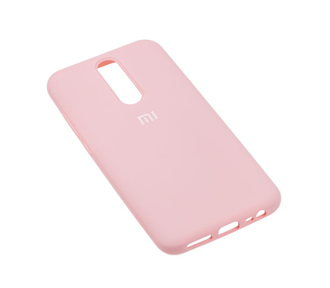 Silicone Cover Full Protective для Xiaomi Redmi 8 (pink sand)-1