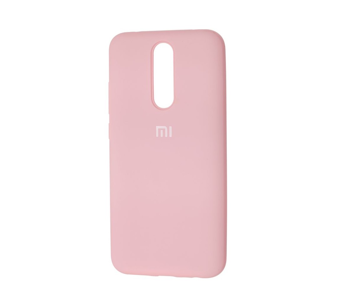 Silicone Cover Full Protective для Xiaomi Redmi 8 (pink sand)-0