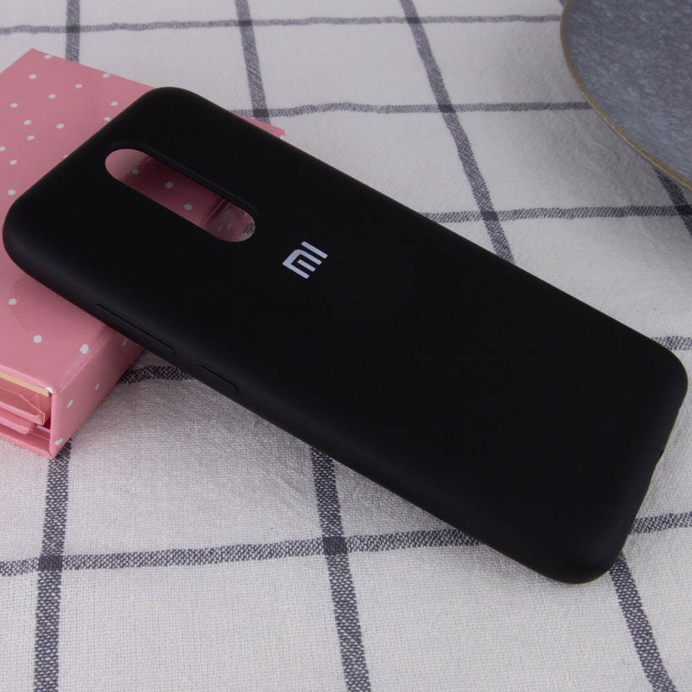 Silicone Cover Full Protective для Xiaomi Redmi 8 (black)-1