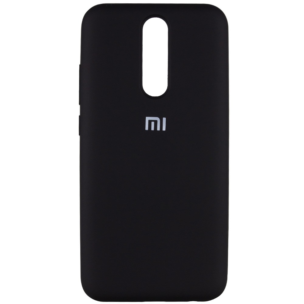 Silicone Cover Full Protective для Xiaomi Redmi 8 (black)-0