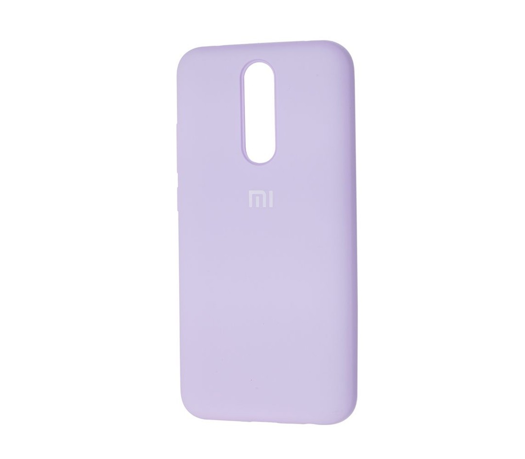 Silicone Cover Full Protective Xiaomi Redmi 8 (light purple)-0