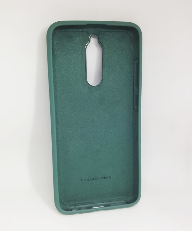 Чохол Full Silicone Case для Xiaomi Redmi 8 (Pine Green - 44)-1