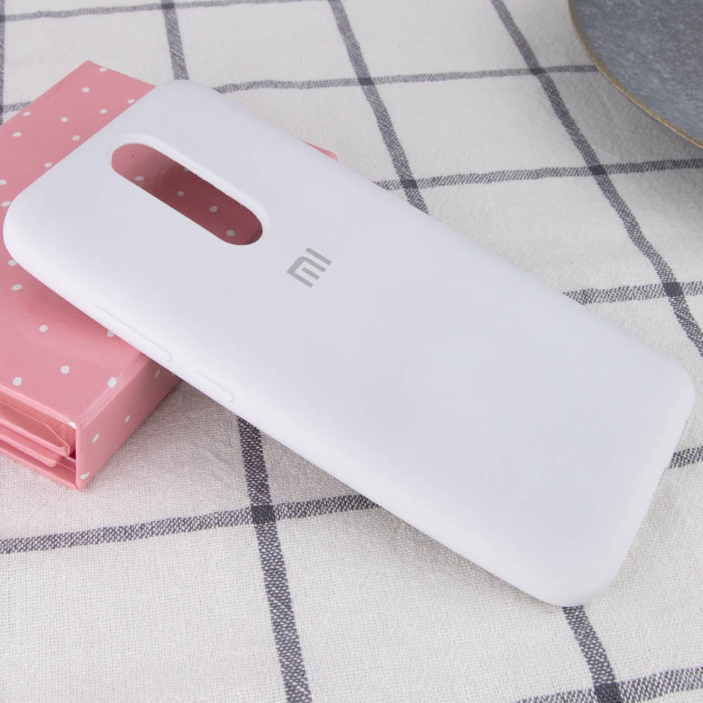 Silicone Cover Full Protective для Xiaomi Redmi 8 White-1