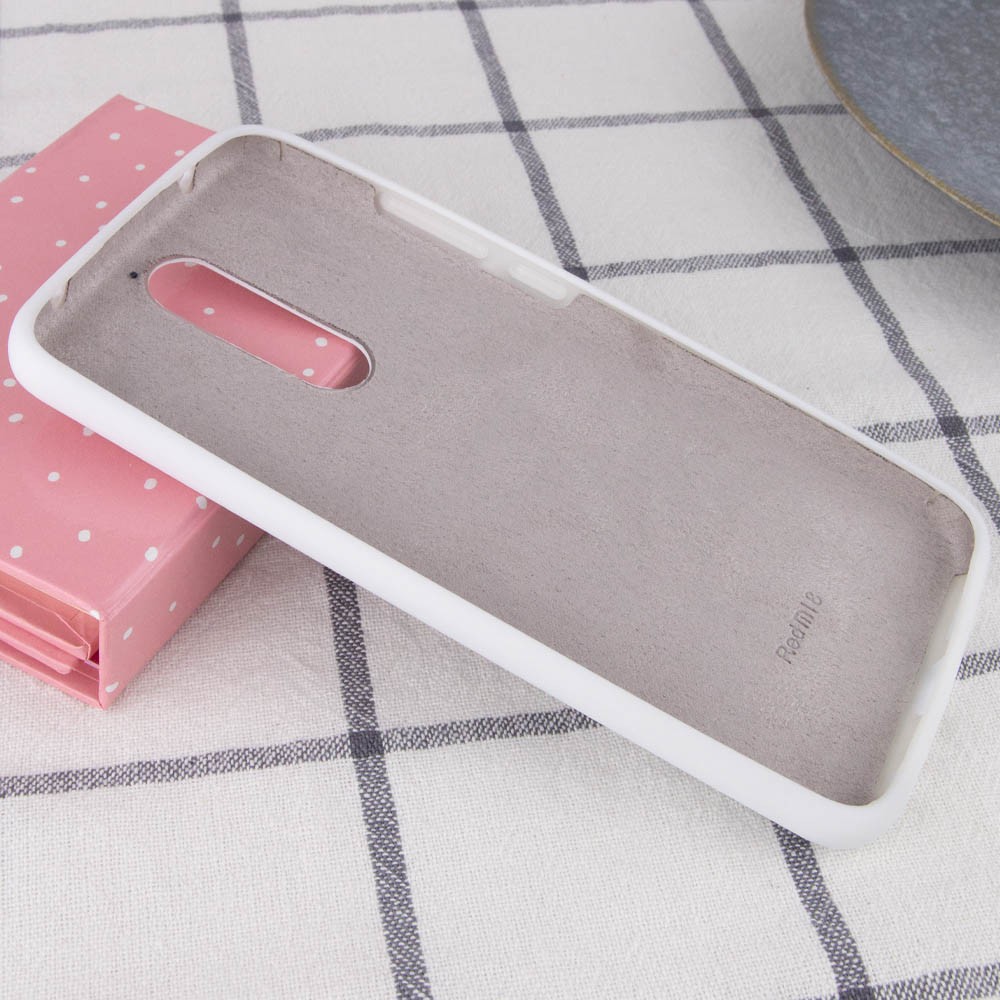 Silicone Cover Full Protective для Xiaomi Redmi 8 White-2