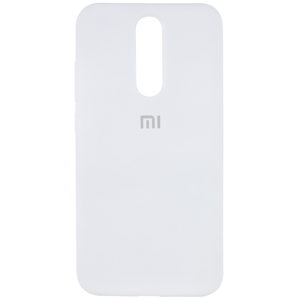 Silicone Cover Full Protective для Xiaomi Redmi 8 White-0