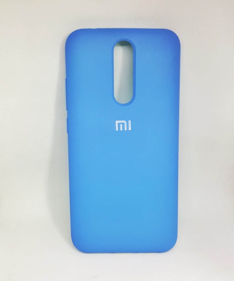 Silicone Cover Full Protective для Xiaomi Redmi 8 Azure-0