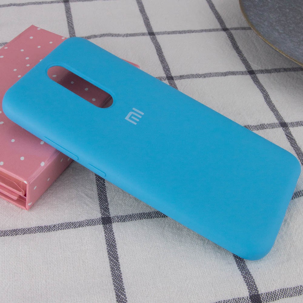 Silicone Cover Full Protective для Xiaomi Redmi 8 Light Blue-1