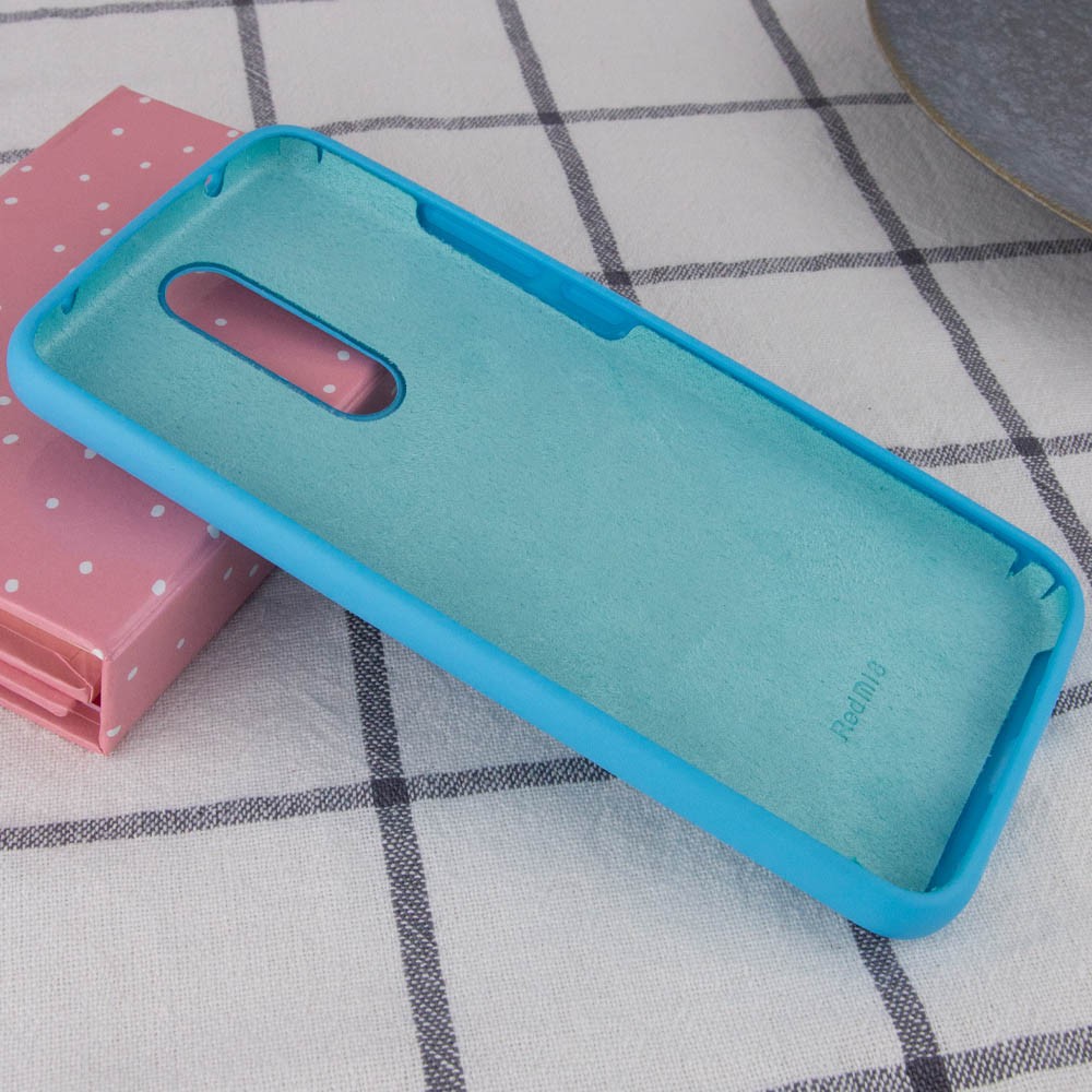 Silicone Cover Full Protective для Xiaomi Redmi 8 Light Blue-2
