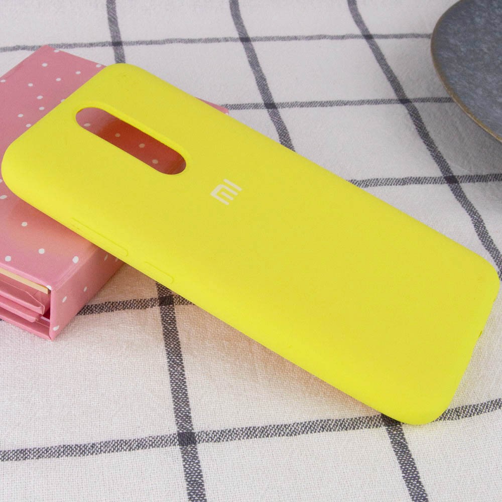 Silicone Cover Full Protective для Xiaomi Redmi 8 Yellow-1