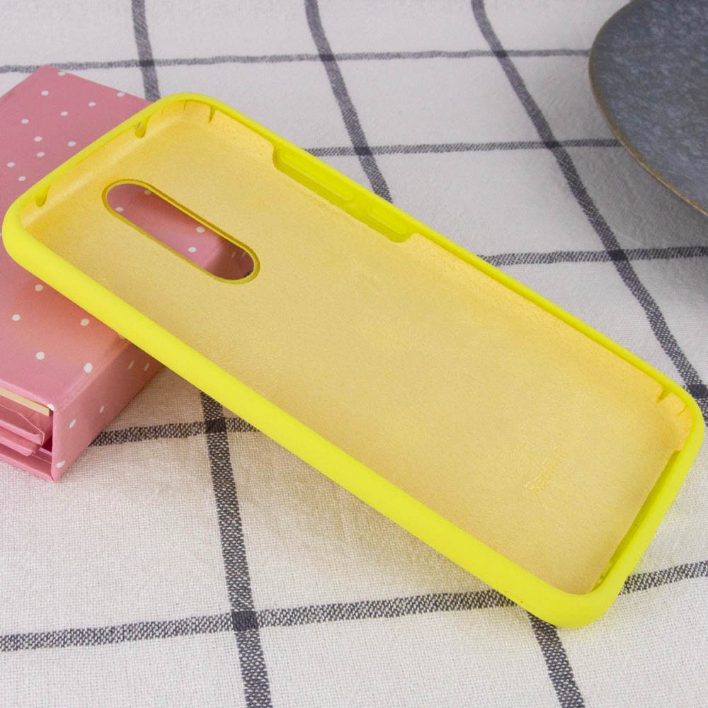 Silicone Cover Full Protective для Xiaomi Redmi 8 Yellow-2
