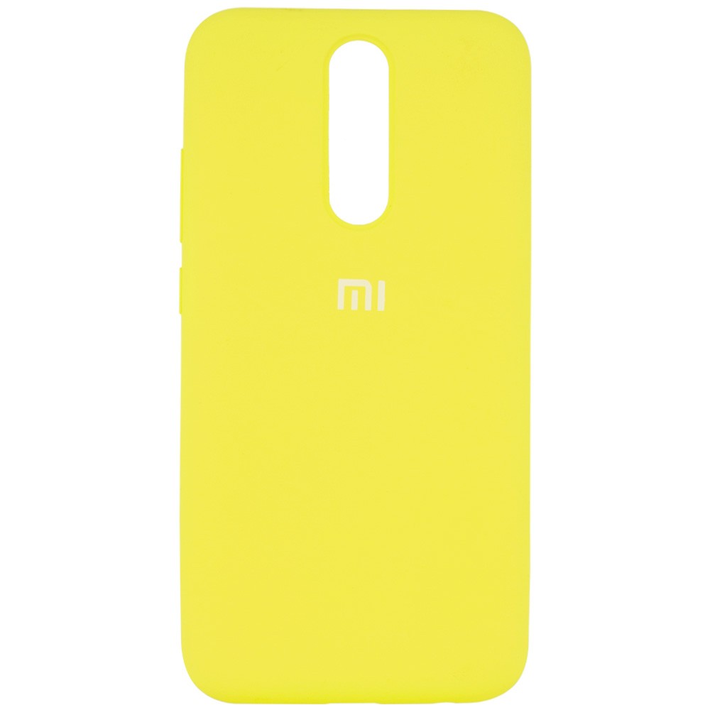 Silicone Cover Full Protective для Xiaomi Redmi 8 Yellow-0