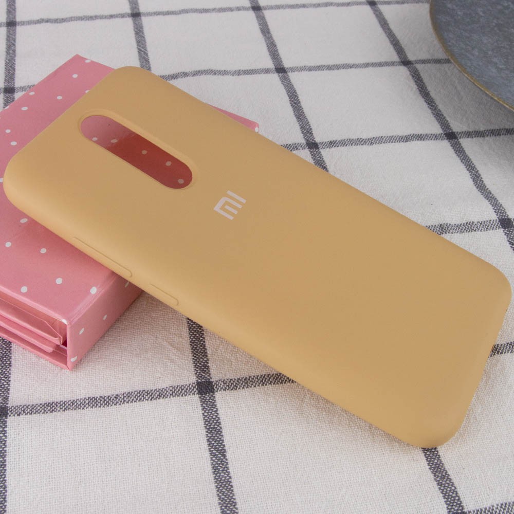 Silicone Cover Full Protective для Xiaomi Redmi 8 Gold-1