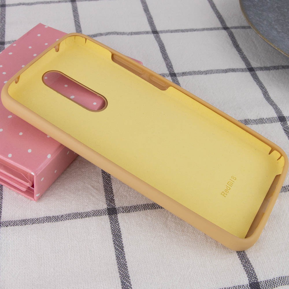 Silicone Cover Full Protective для Xiaomi Redmi 8 Gold-2
