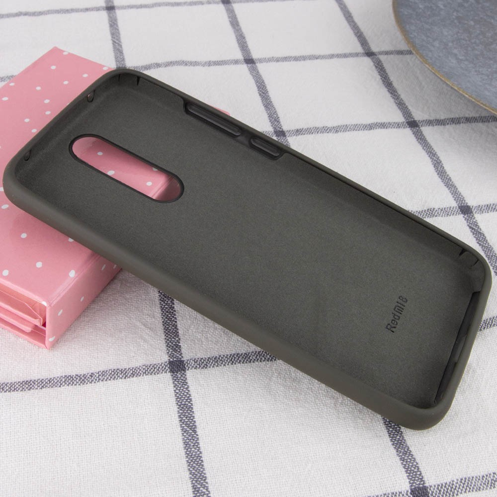 Silicone Cover Full Protective для Xiaomi Redmi 8 Olive-2