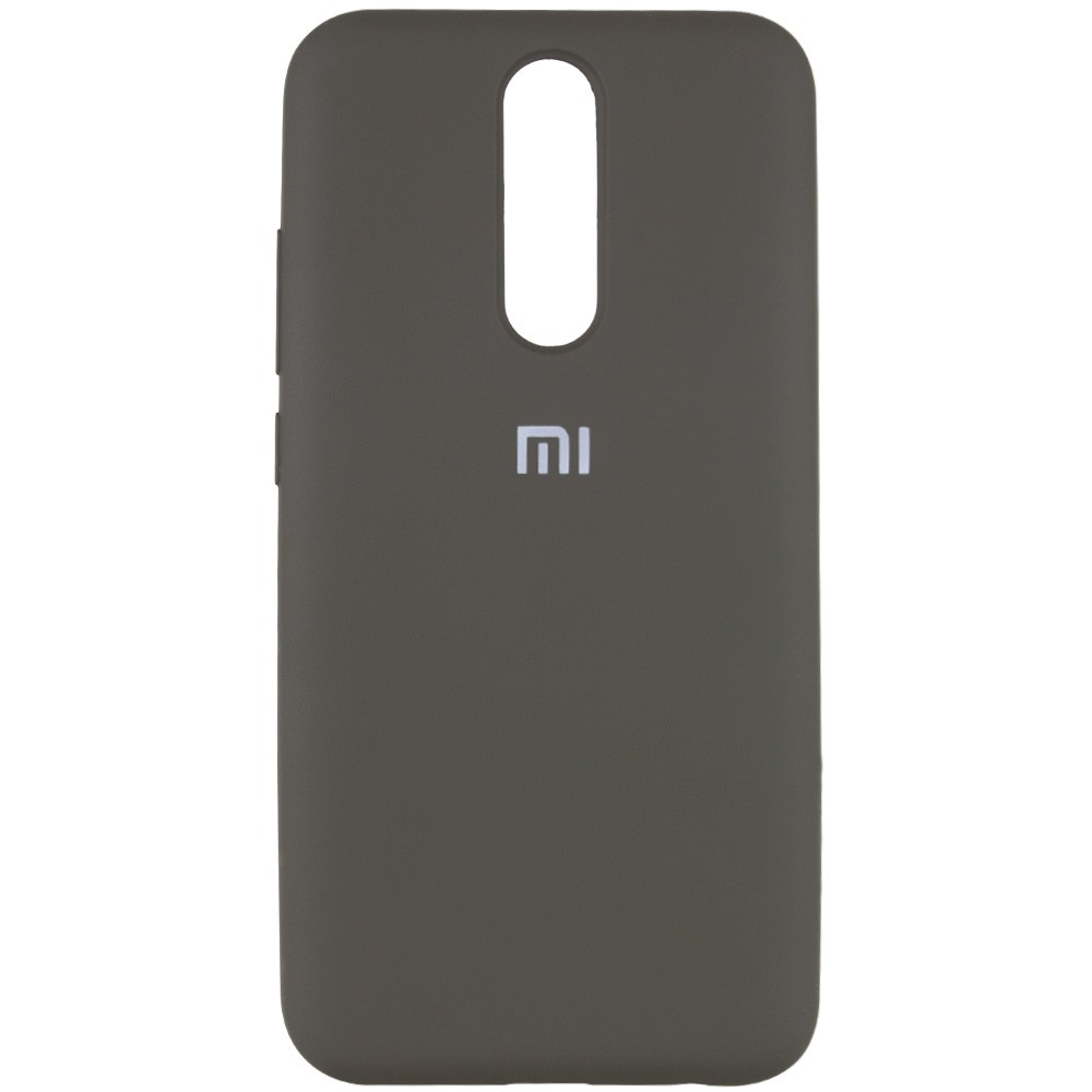 Silicone Cover Full Protective для Xiaomi Redmi 8 Olive-0