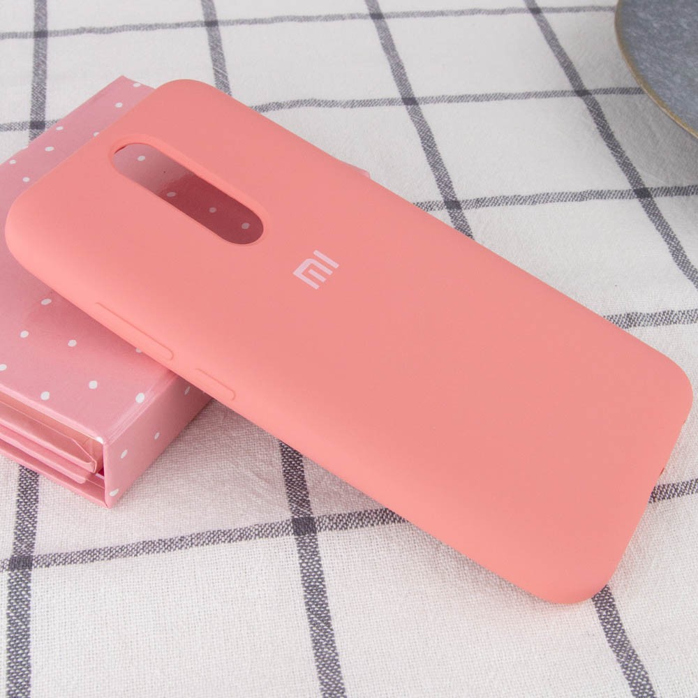 Silicone Cover Full Protective для Xiaomi Redmi 8 Peach-1